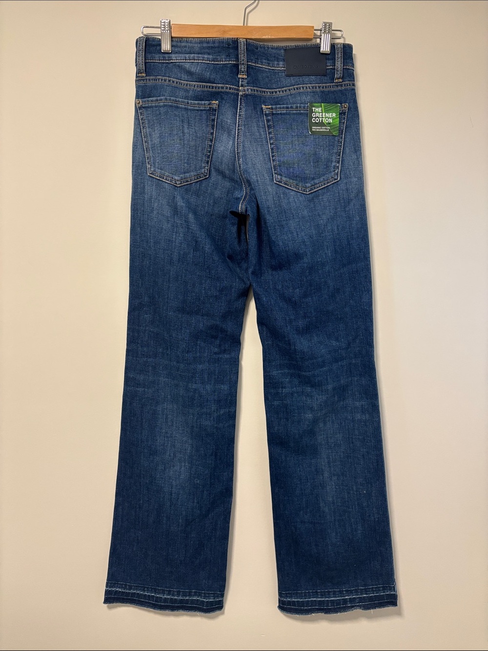 NWT Cambio Wide Leg Flare Jeans in Dark Blue - Picture 5 of 7